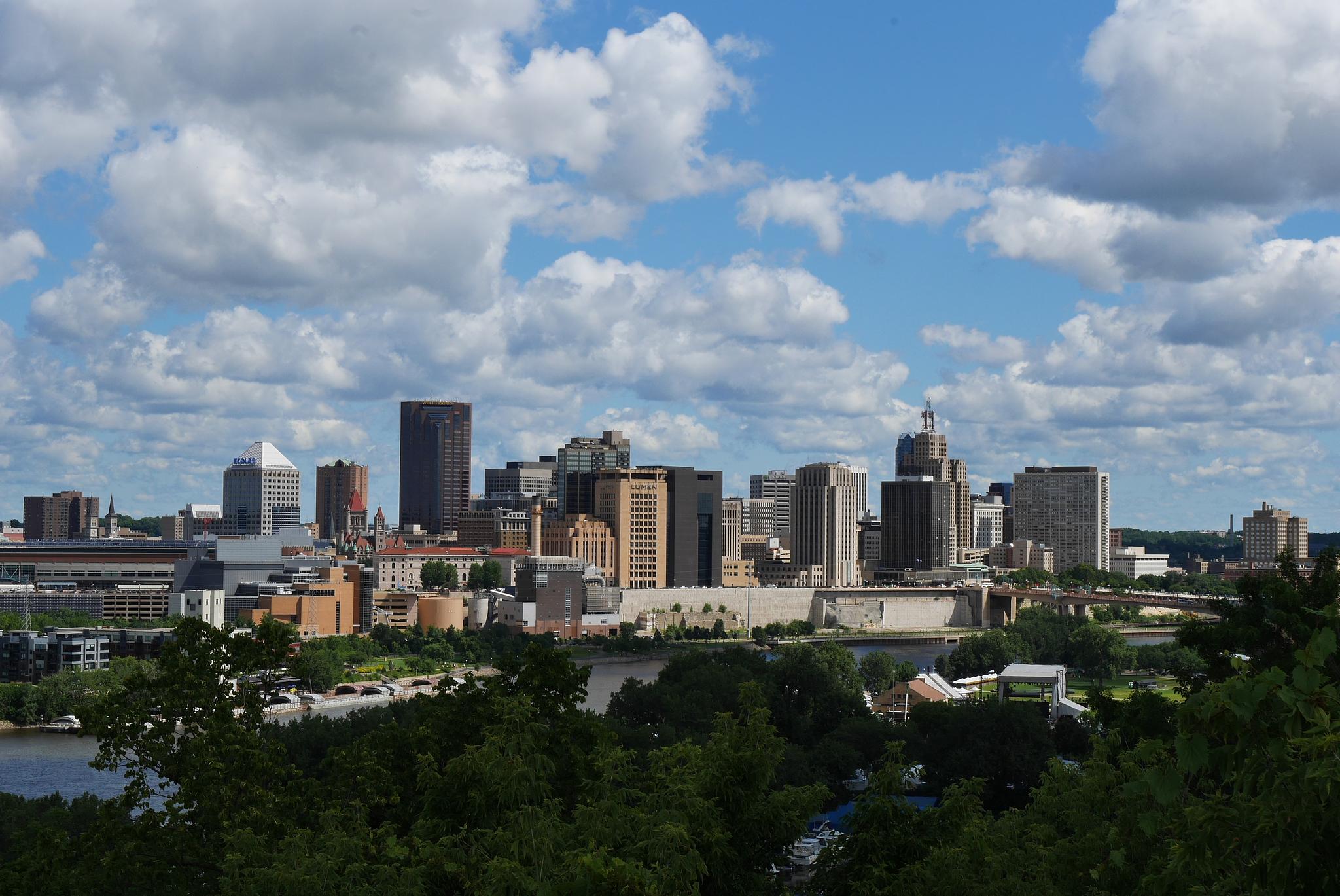 2025-7-20 St Paul skyline high bridge